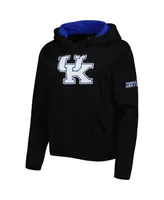 Women's Black Kentucky Wildcats Big Logo Team Pullover Hoodie