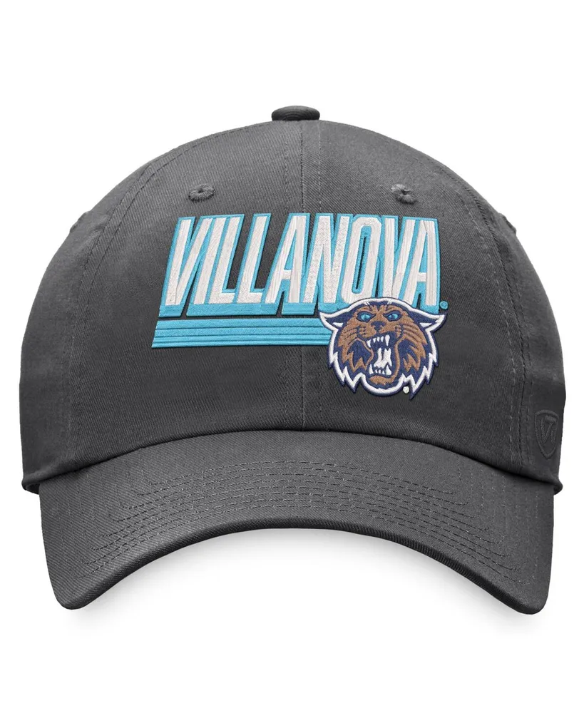 Men's Top of the World Charcoal Villanova Wildcats Slice Adjustable Hat