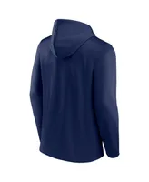 Men's Fanatics Navy Cal Bears Ball Carrier Full-Zip Hoodie