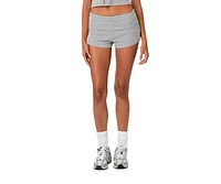 Women's Lizzy Foldover Waffle Shorts