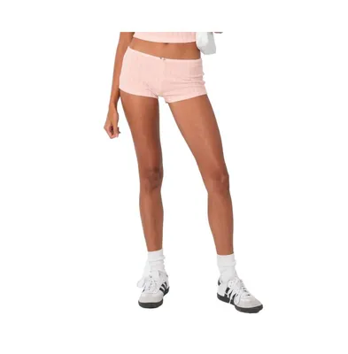 Women's Sweetpea Pointelle Micro Shorts - Light