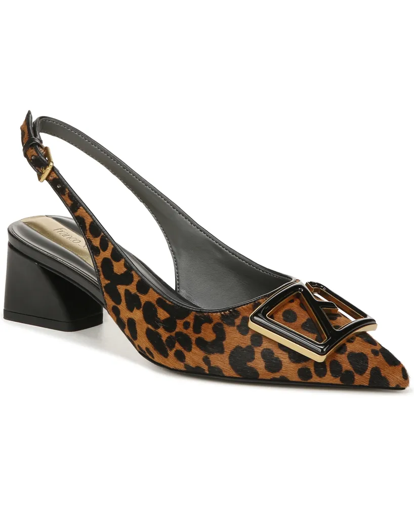 Franco Sarto Racer-Ornament Slingback Pumps