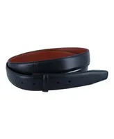 Trafalgar Men's Feather Edge Pebble Leather Harness Belt Strap