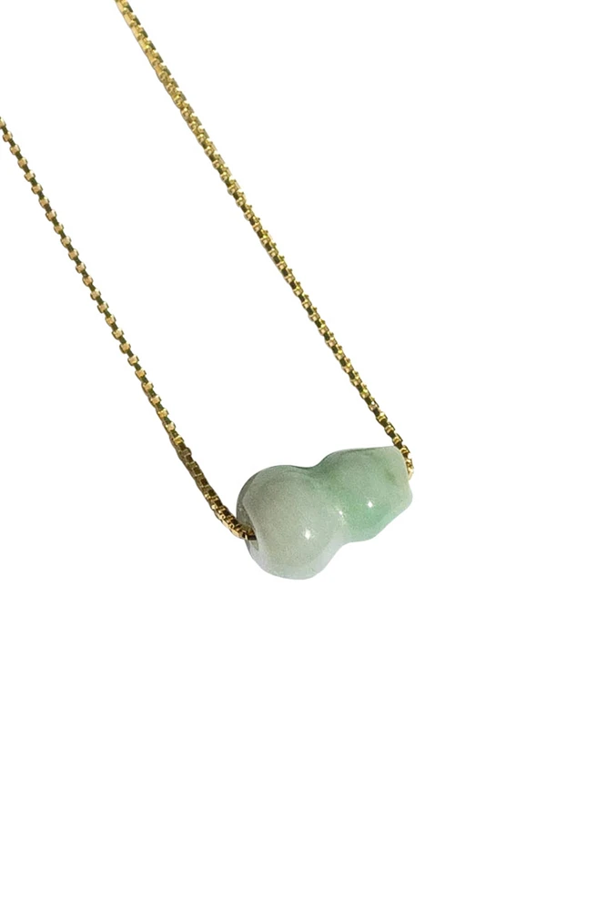 seree Mini bottle - Jade pendant necklace