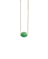 seree Turtur - Jade stone pendant necklace