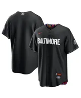 Men's Nike Black Baltimore Orioles 2023 City Connect Replica Jersey