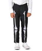 Suitmeister Big Boys Skeleton Grunge Button Closure Suit Set