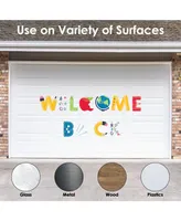 Back to School First Day of School Large Banner Wall Decals Welcome Back