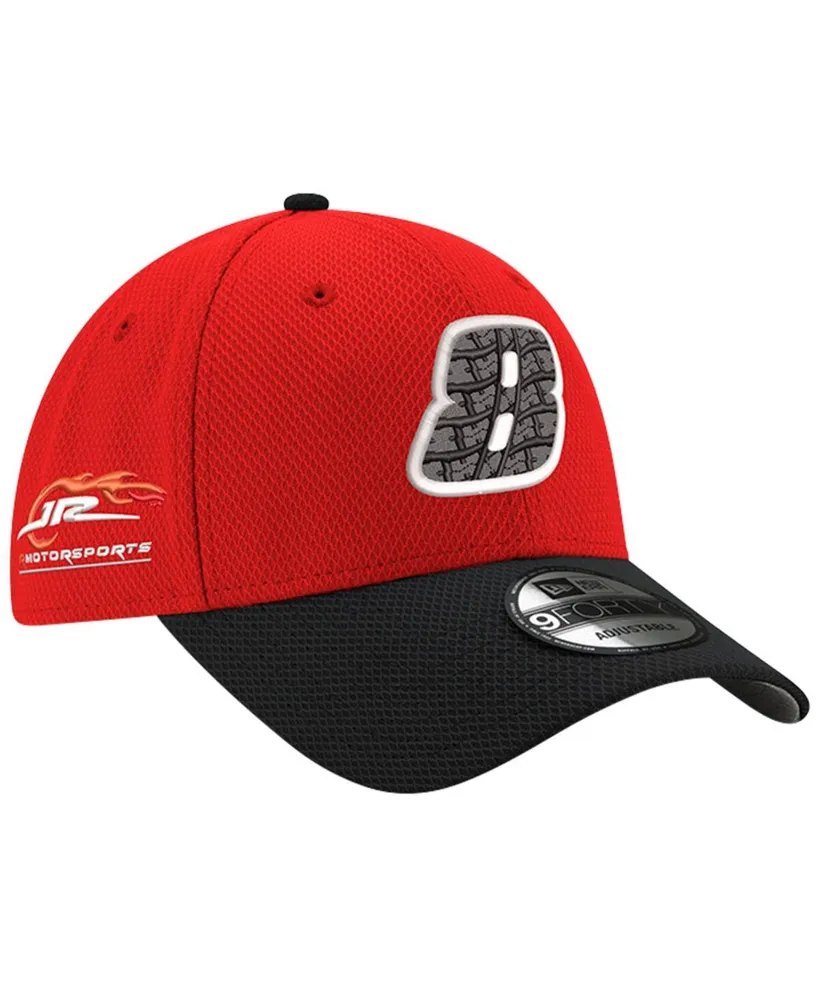 Men's New Era Red, Black Josh Berry Big Number 9FORTY Snapback Adjustable Hat