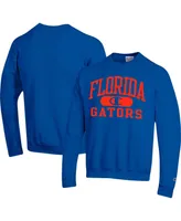 Men's Champion Royal Florida Gators Arch Pill Sweatshirt