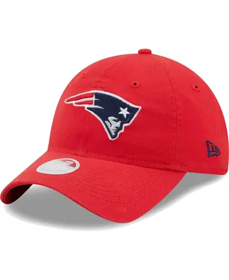 Women's New Era Red New England Patriots Core Classic 2.0 9TWENTY Adjustable Hat