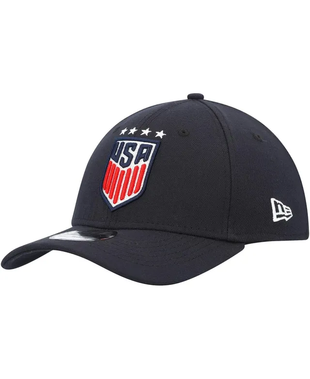 Men's New Era Red USWNT Team 39THIRTY Flex Hat