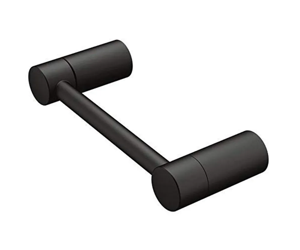 Toilet Paper Holder Wall Mount Matte Black Bathroom Toilet Paper