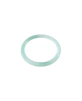 Pond - Cyan Skinny Round Jade Stone Bangle