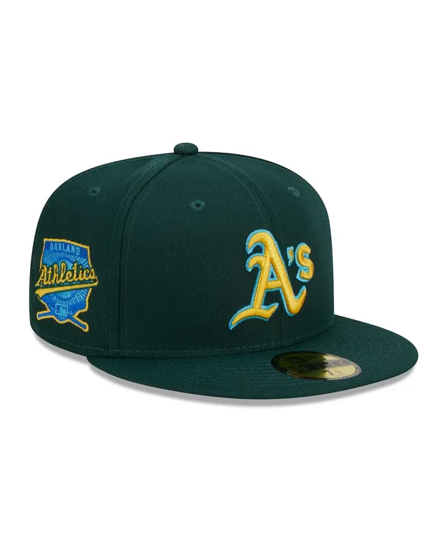 Men's New Era Green Oakland Athletics 2023 MLB Father's Day 39THIRTY Flex Hat Size: Medium/Large