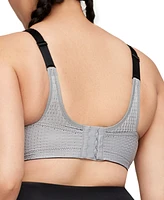 Women's Full Figure Plus Adjustable Wirefree Sports Bra 1166