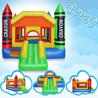 Cloud 9 Mini Crayon Bounce House