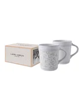 Laura Ashley Artisan Set of 2 Mugs, Service for 2