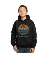 La Pop Art Boys Word Hooded Sweatshirt - Cities San Diego