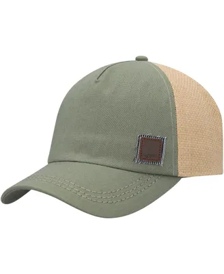 Women's Roxy Green Incognito Trucker Adjustable Hat
