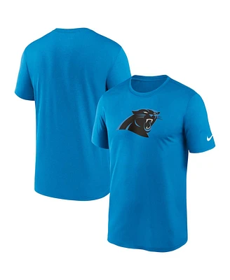 Men's Nike Blue Carolina Panthers Legend Logo Performance T-shirt