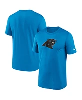 Men's Nike Blue Carolina Panthers Legend Logo Performance T-shirt