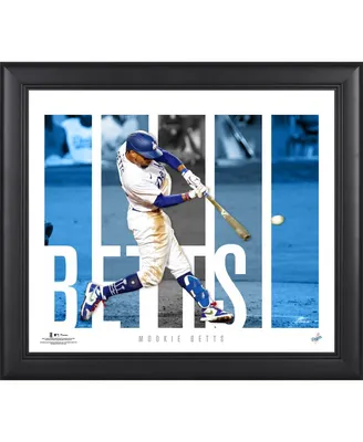 Mookie Betts Los Angeles Dodgers Framed 15" x 17" Player Panel Collage