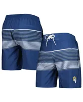 Men's G-iii Sports by Carl Banks Royal Los Angeles Rams Coastline Volley Swim Shorts