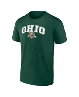 Men's Fanatics Green Ohio Bobcats Campus T-shirt