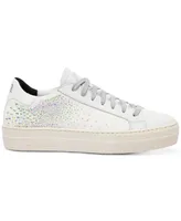 P448 Women's Thea Embellished Lace-Up Low-Top Sneakers
