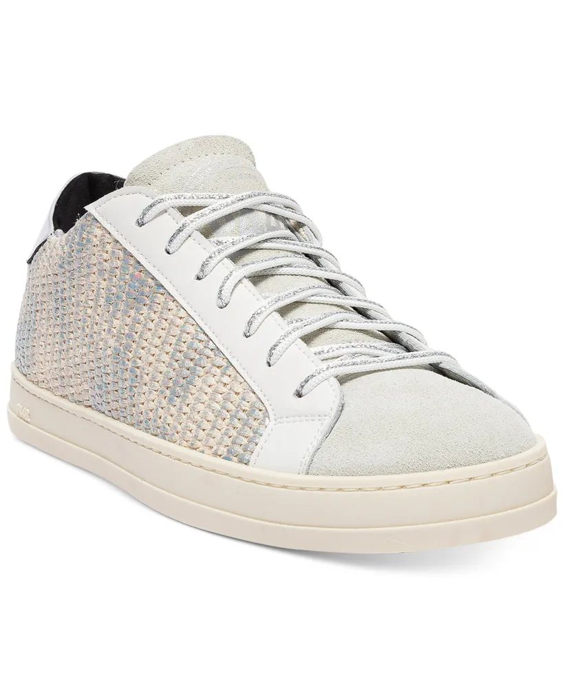 P448 Women's John Woven Lace-Up Low-Top Sneakers