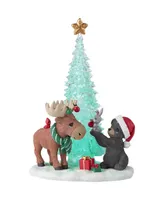 Precious Moments It Moose Be Christmastime Led Resin, Acrylic Figurine