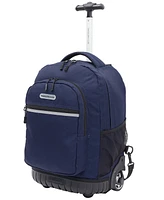 Travelers Club Finley Collection 18" Rolling Backpack