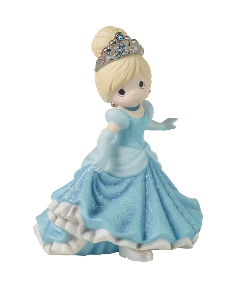 Precious Moments 100th Anniversary Celebration Disney 100 Cinderella Bisque Porcelain Limited Edition Figurine