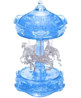 Bepuzzled 3D Crystal Puzzle Carousel, 83 Pieces