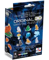 Bepuzzled 3D Crystal Puzzle Frog, 43 Pieces