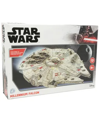 4D Cityscape Star Wars Millennium Falcon Paper Model Kit, 216 Pieces