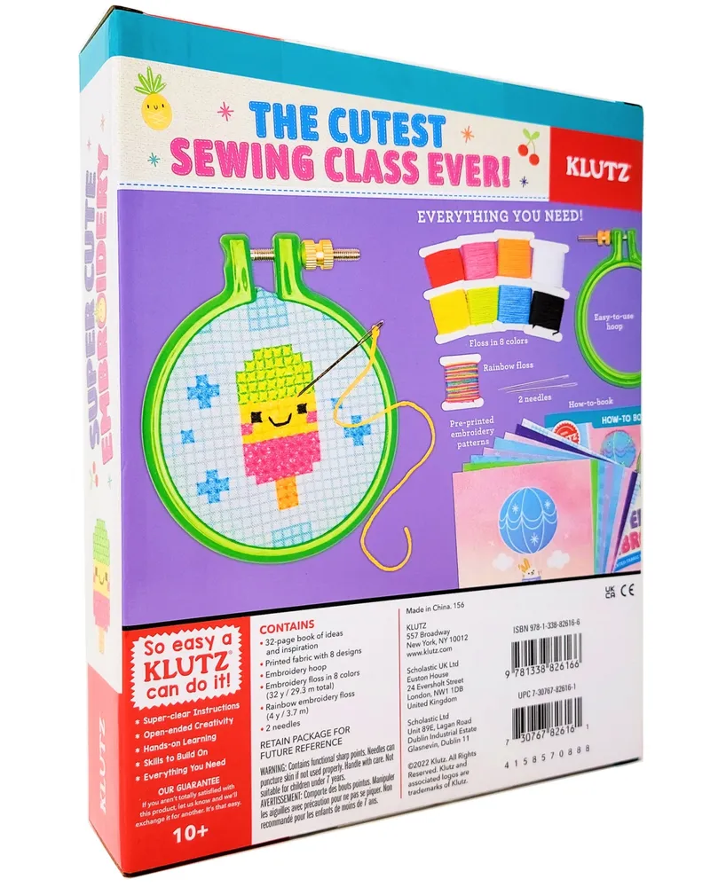 Klutz Super Cute Embroidery Set