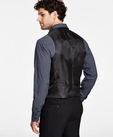 Alfani Men's Slim-Fit Stretch Solid Suit Vest, Created for Macy's