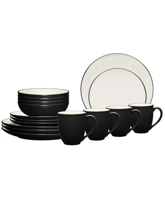 Noritake Colorwave Coupe 16-Pc. Dinnerware Set, Service for 4