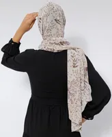 Urban Modesty Women's Floral-Print Chiffon Hijab