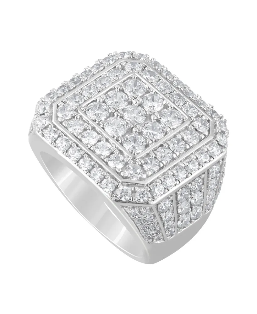 Men's Diamond Cluster Ring (5 ct. t.w.) 10k Gold