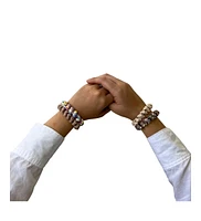 Hair Tie Set - Tan Spirals
