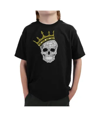 La Pop Art Boys Word T-shirt - Brooklyn Crown