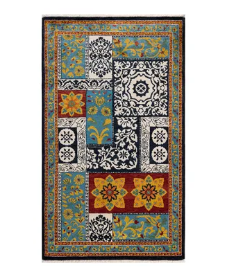 Adorn Hand Woven Rugs Suzani M1686 3'3" x 5'5" Area Rug