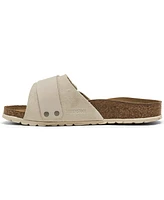 Birkenstock Women's Oita Suede Leather Slide Sandals from Finish Line