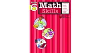 Math Skills: Grade 6 (Flash Kids Harcourt Family Learning) by Flash Kids Editors