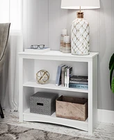 Prepac 31.5" 2-Shelf Composite Wood Home Office Standard Bookcase