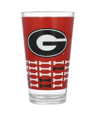 Georgia Bulldogs 16 Oz Heritage Pint Glass
