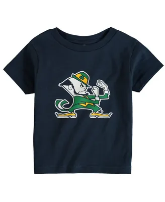 Toddler Boys and Girls Navy Notre Dame Fighting Irish Big Logo T-shirt